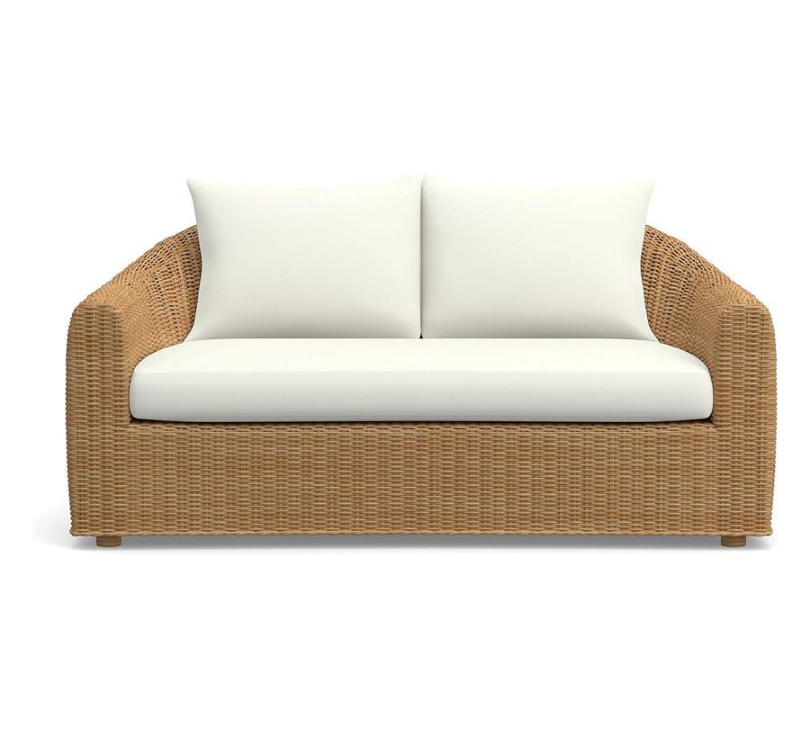 Gideon Wicker Outdoor Sofa (68&quot;) added by Spoak Member
