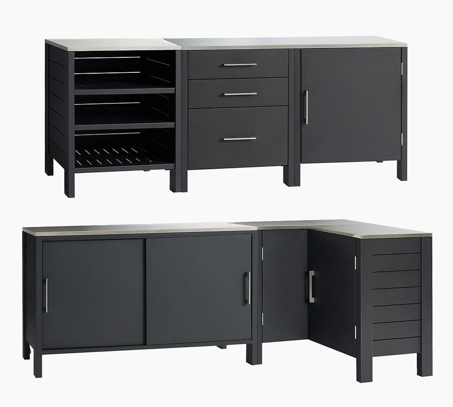 Malibu Metal Ultimate 5-Piece Outdoor Kitchen Set (130&quot;) added by Spoak Member