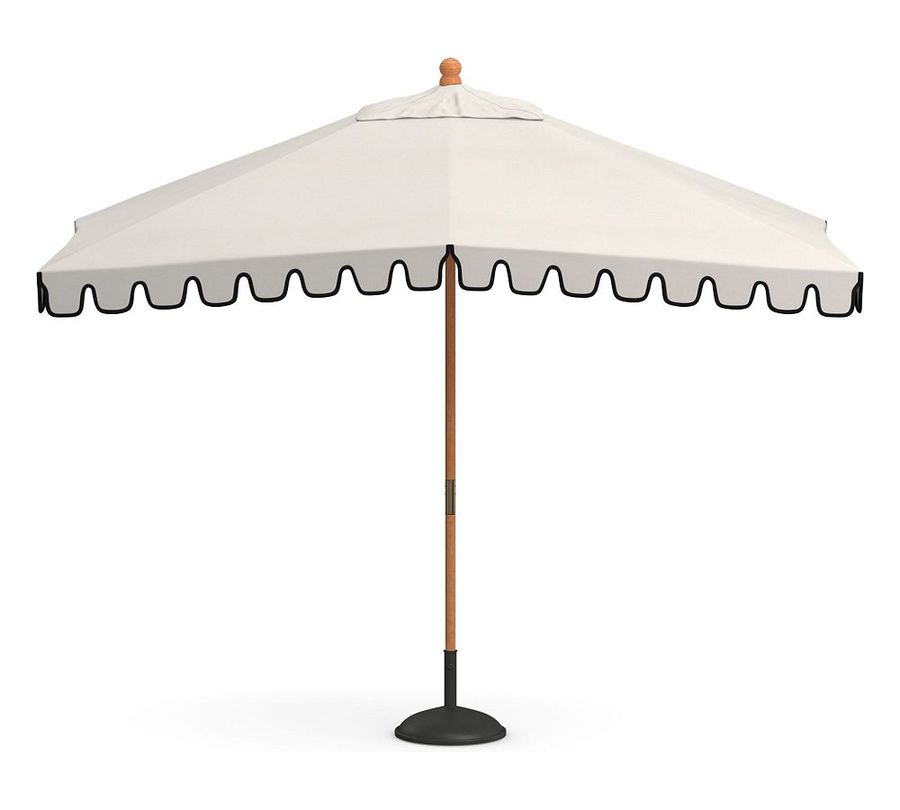 Premium 10' Rectangular Portofino Patio Umbrella &ndash; Eucalyptus Frame&#8203; added by Spoak Member