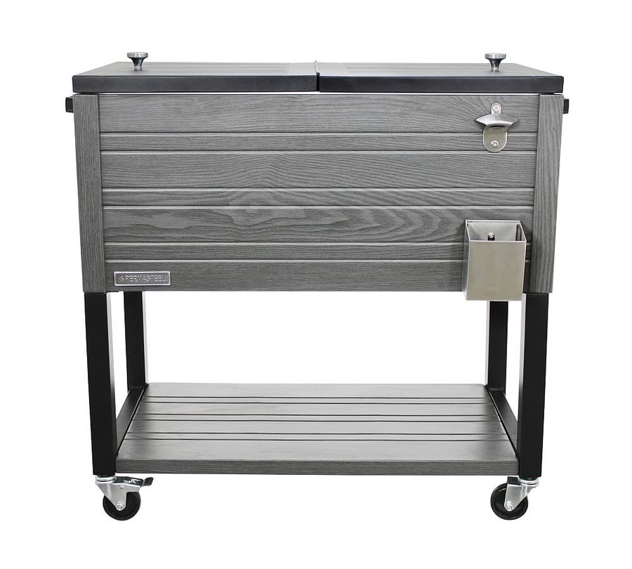 Wood Grain Stand-Up Cooler with Bottle Opener added by Spoak Member