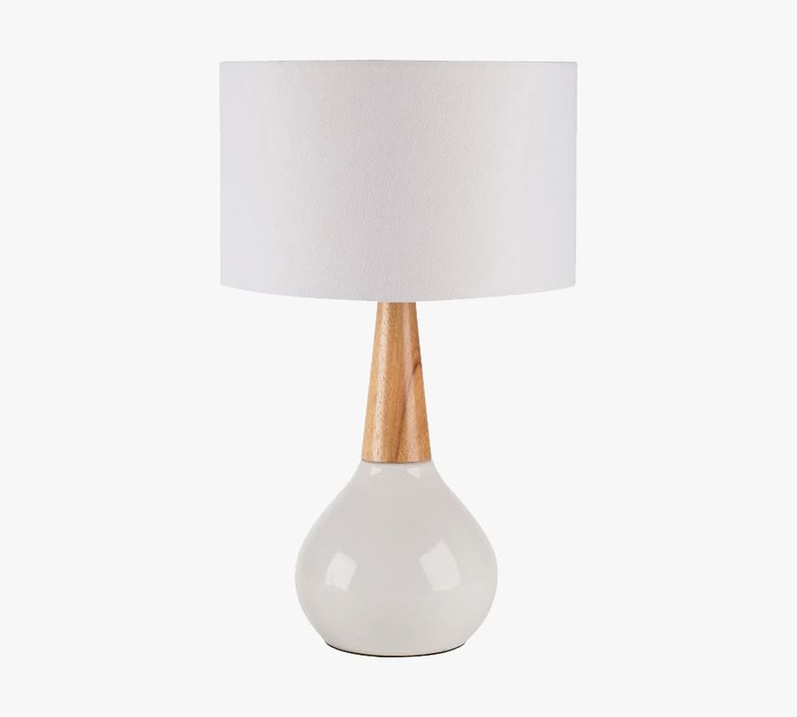 Cowan Ceramic &amp; Wood Table Lamp (19&quot;) added by Spoak Member