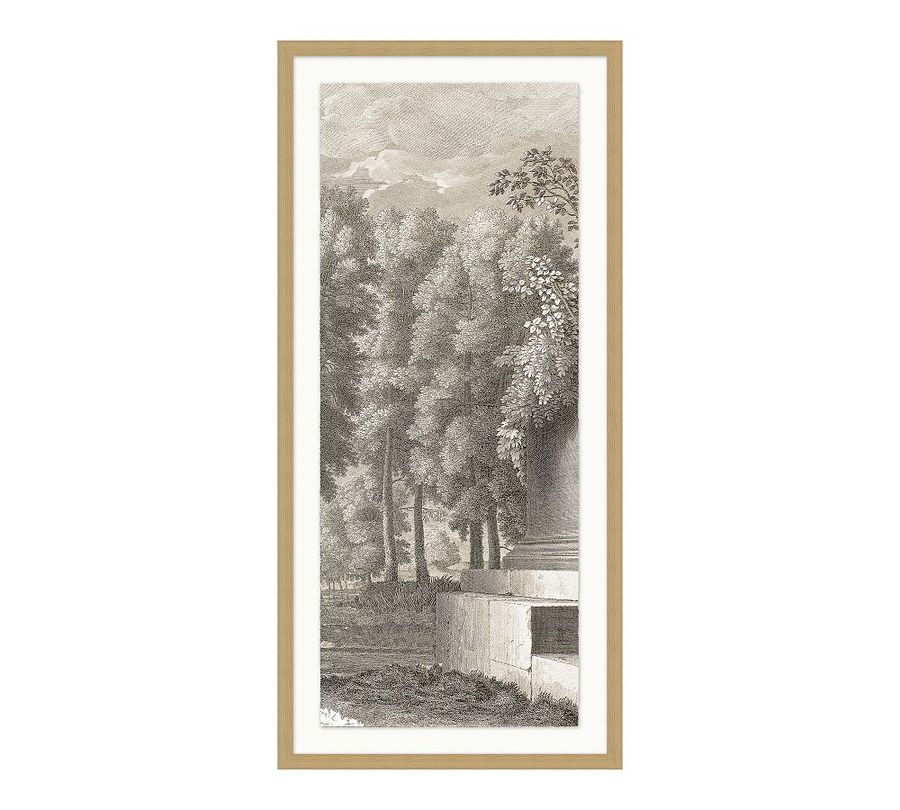 Etched Garden Triptych Framed Print added by Spoak Member