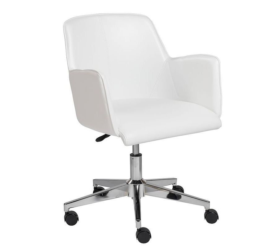 Leo Faux Leather Swivel Desk Chair added by Spoak Member