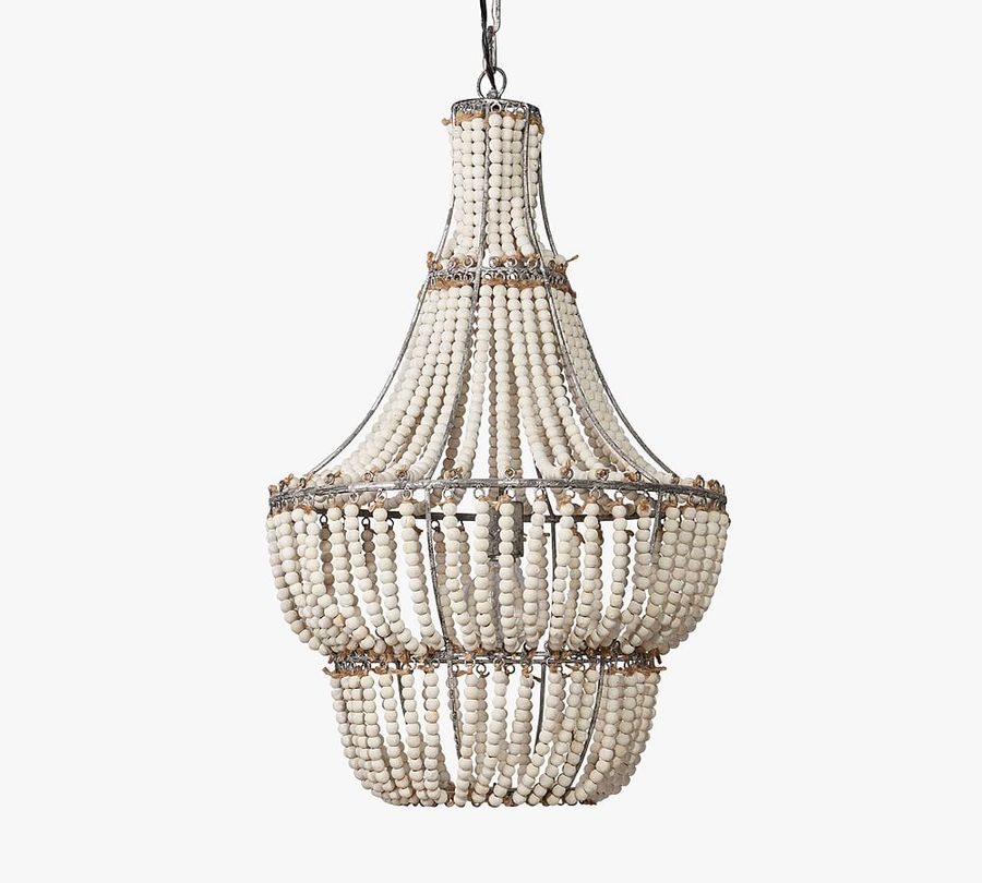 Demmond Wood Beaded Chandelier (18&quot;) added by Spoak Member