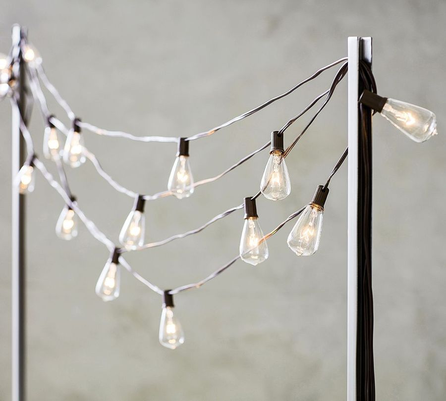 Outdoor Standing String Light Posts - Set of 2 added by Spoak Member
