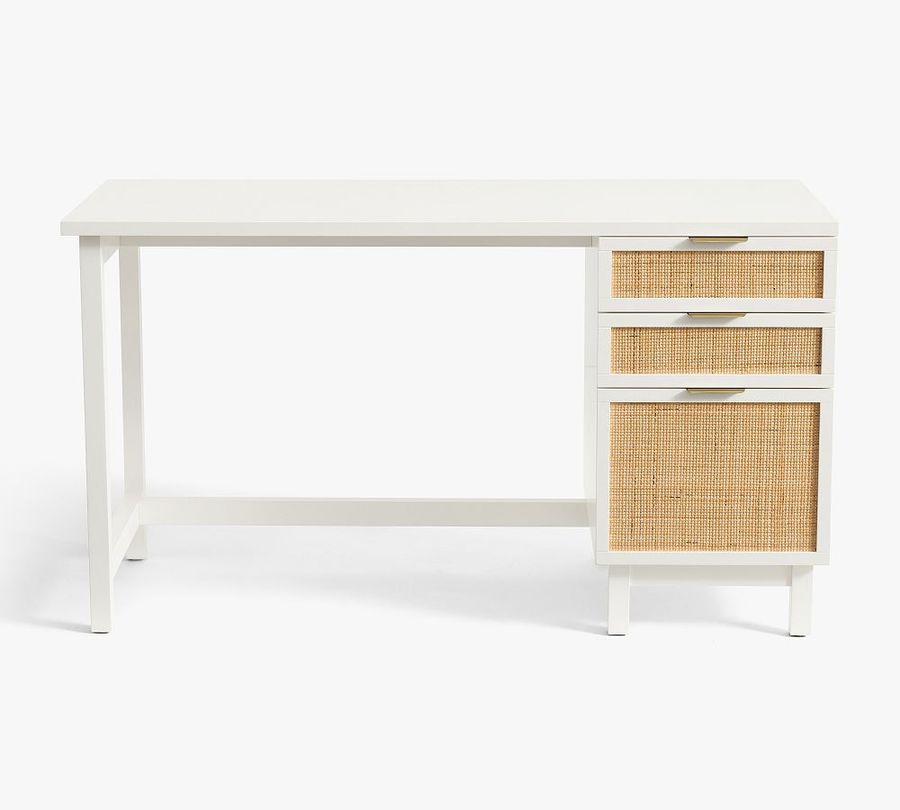 Westly Cane Single Cabinet Writing Desk (54&quot;) added by Spoak Member