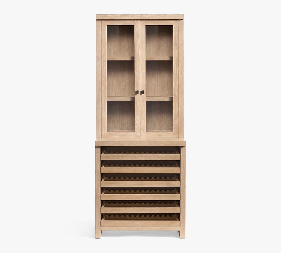 Modern Farmhouse Hutch with Wine Storage (34&quot;) added by Spoak Member