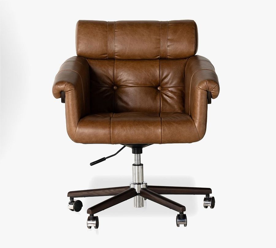 Illiana Leather Swivel Desk Chair added by Spoak Member