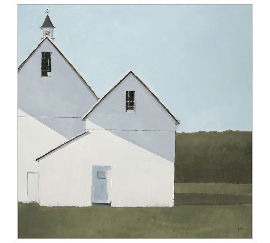 White Barn Framed Canvas added by Spoak Member