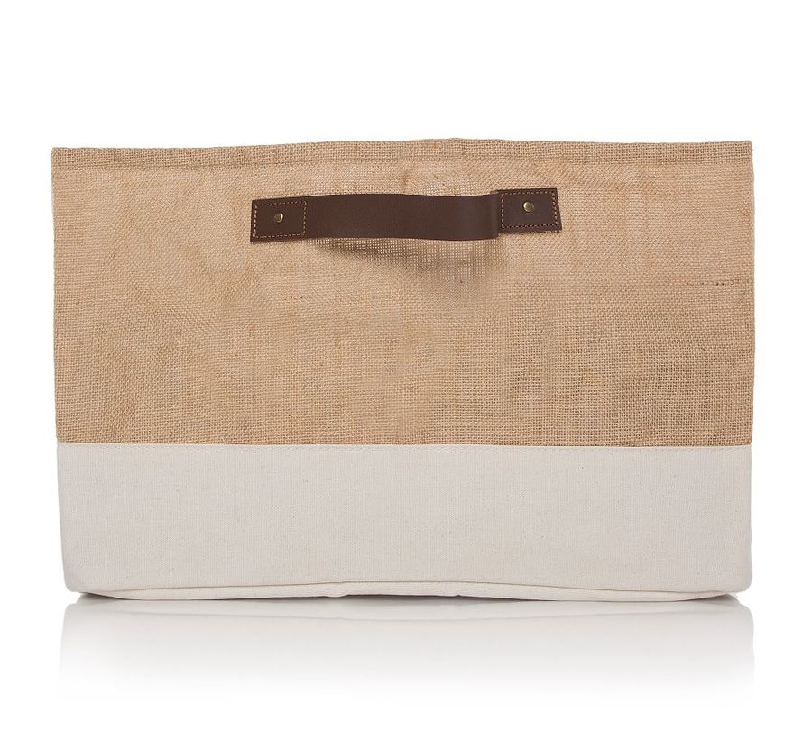 Jute and Canvas Storage Basket added by Spoak Member