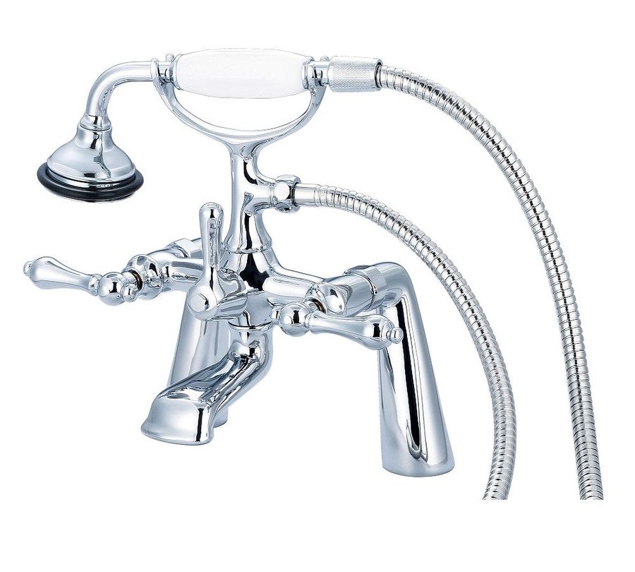 Renee Deck Mounted Lever Handle Tub Filler with Handshower added by Spoak Member