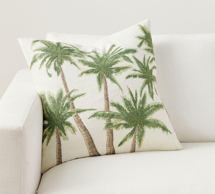 Palm Tree Embroidered Pillow added by Spoak Member