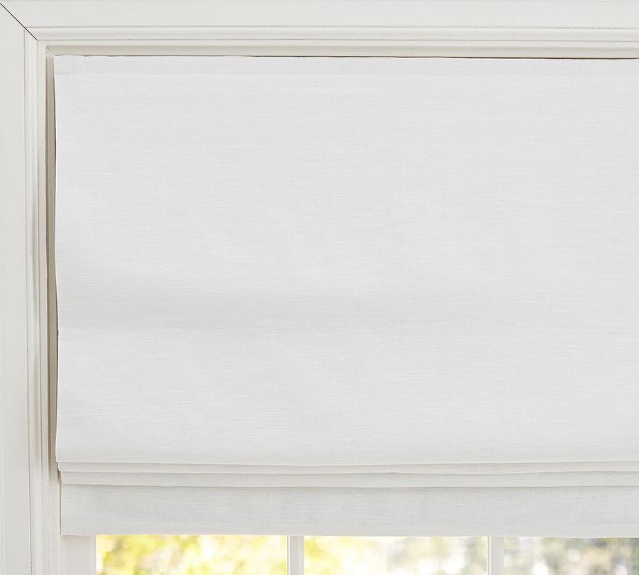Emery Linen Cordless Roman Shade added by Spoak Member