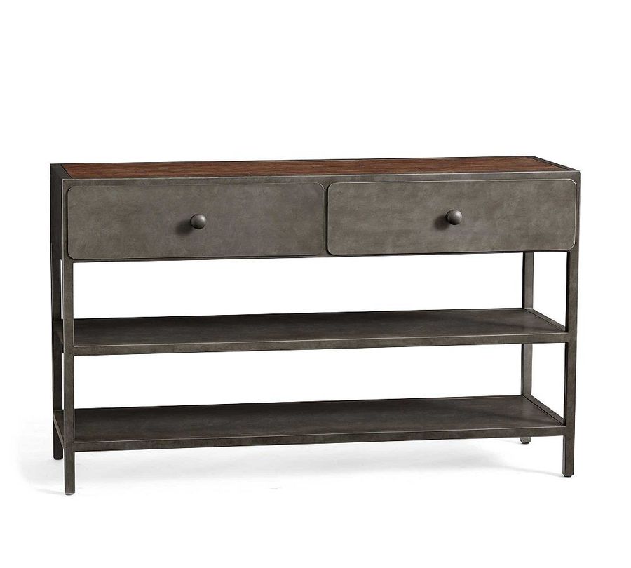 Rustic Reclaimed Wood Console Table (50&quot;) added by Spoak Member