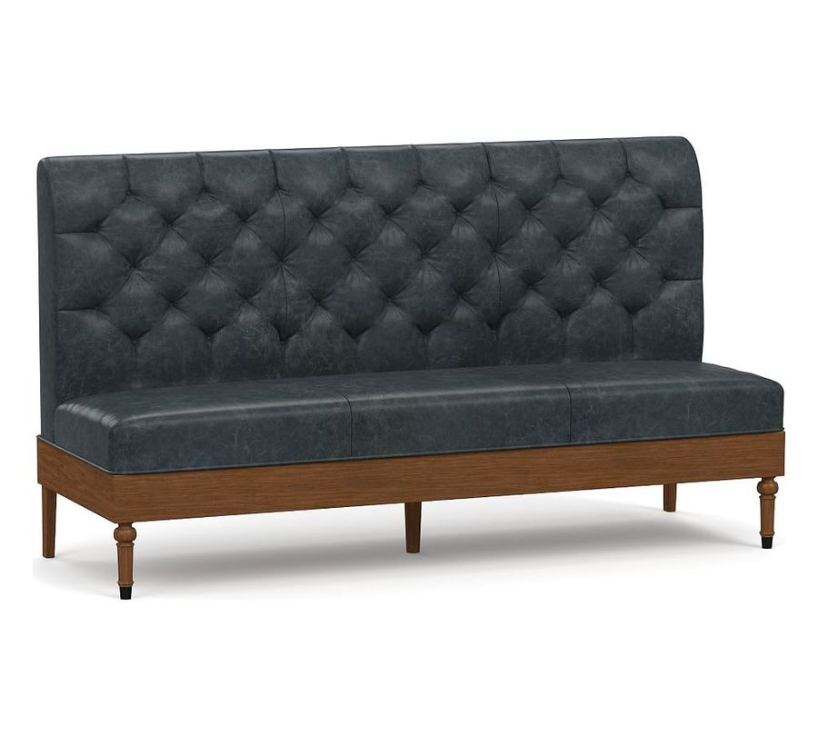 Hayworth Leather Banquette - 75&quot; Triple Seat added by Spoak Member