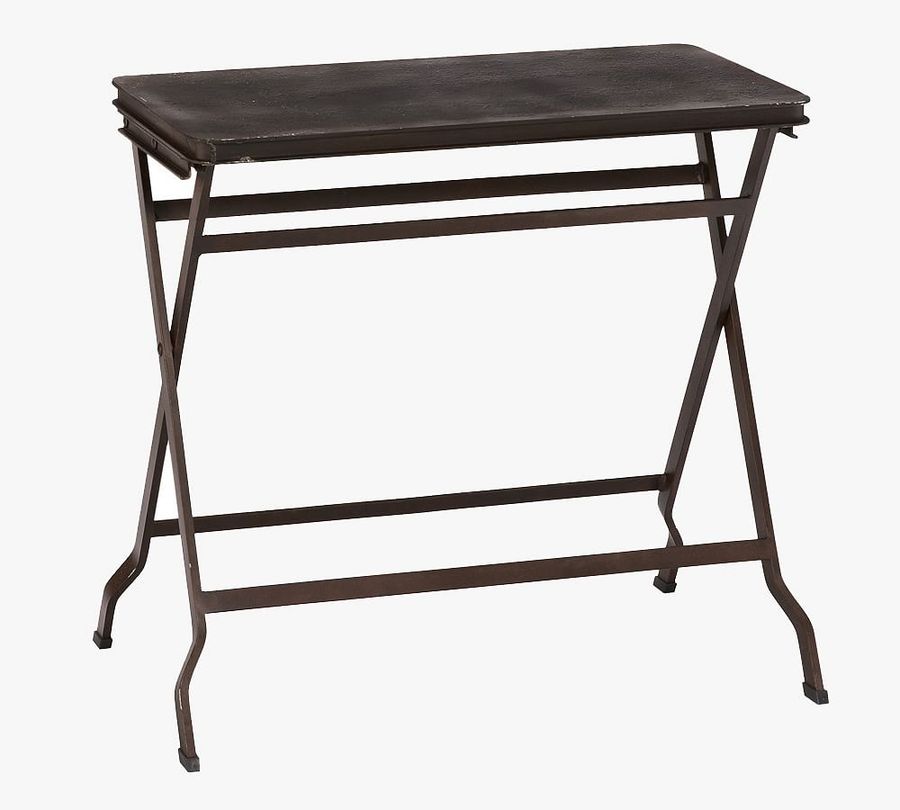 Carter Rectangular Metal Folding Tray Table (23&quot;) added by Spoak Member