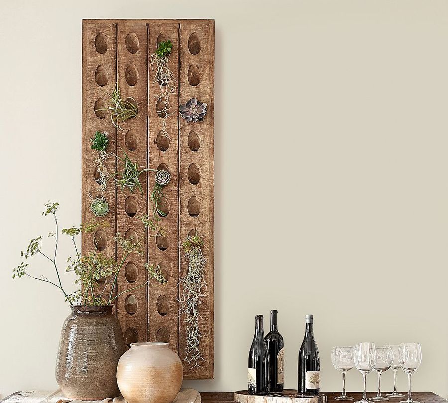 Decorative French Wine Bottle Riddling Wall Rack added by Spoak Member
