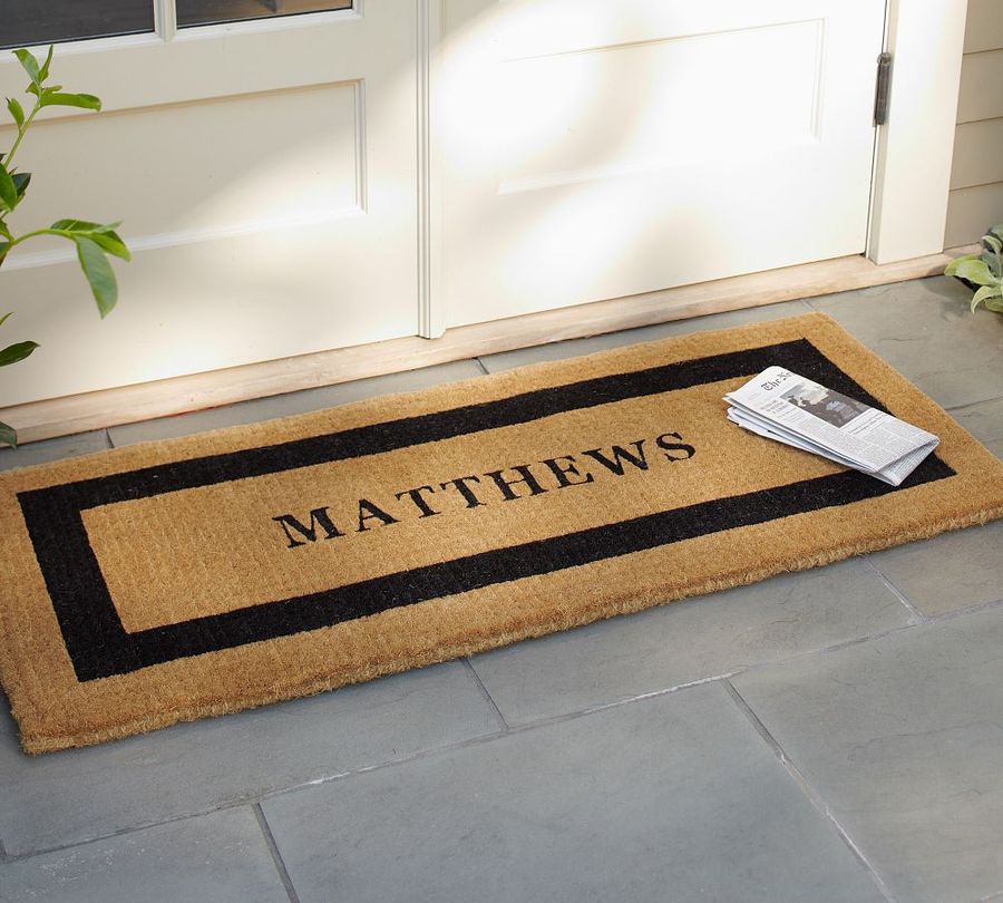Open Box: Personalized Framed Doormat added by Spoak Member
