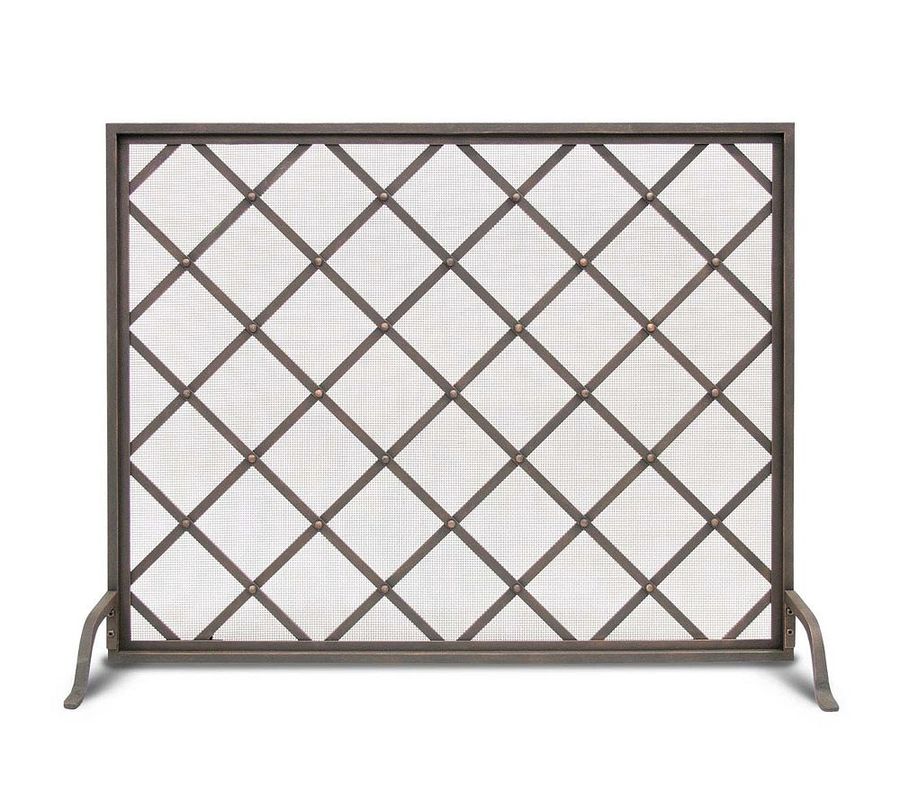 Iron Weave Single Panel Firescreen added by Spoak Member