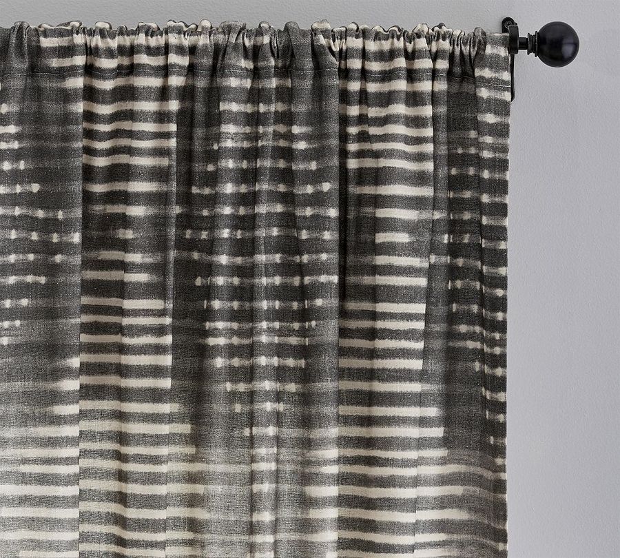 Open Box: Shibori Diamond Linen/Cotton Rod Pocket added by Spoak Member