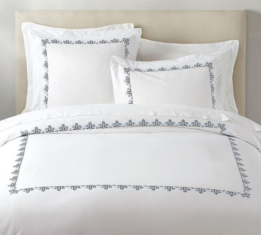 Open Box: Blossom Embroidered Organic Percale Duvet Cover added by Spoak Member