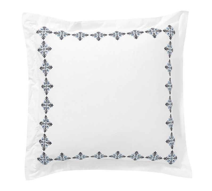Tile Embroidered Organic Sham added by Spoak Member