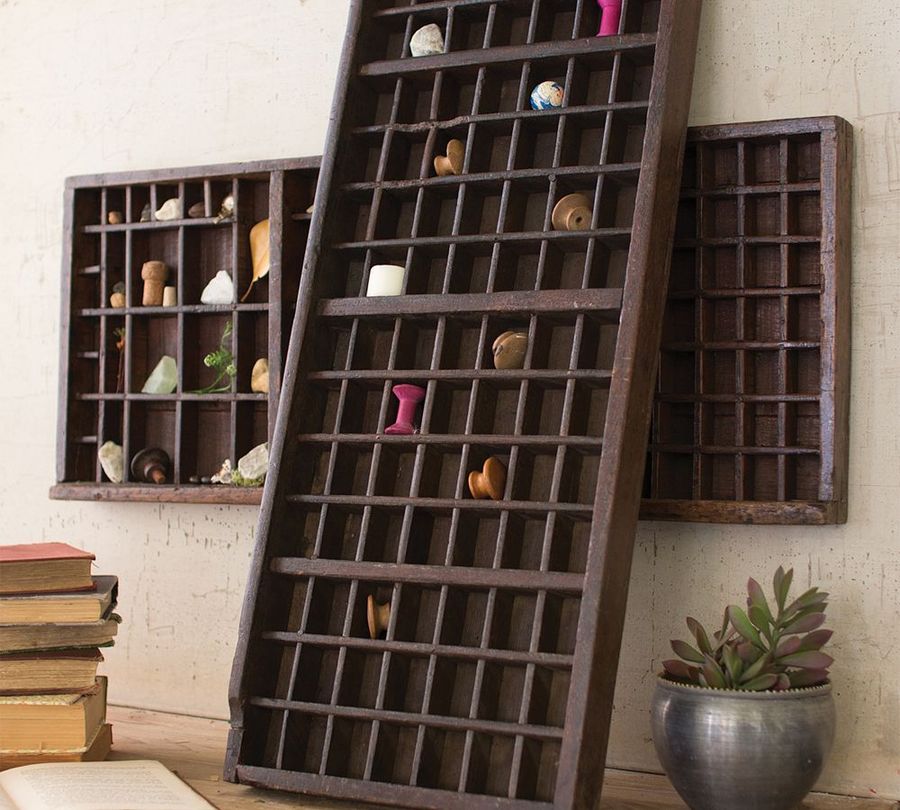 Wooden Printers Tray Wall Art added by Spoak Member