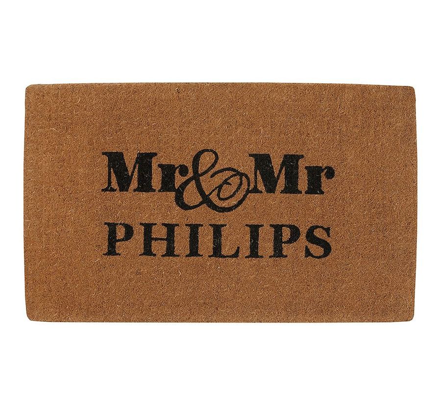 Personalized Mr. and Mr. Doormat added by Spoak Member