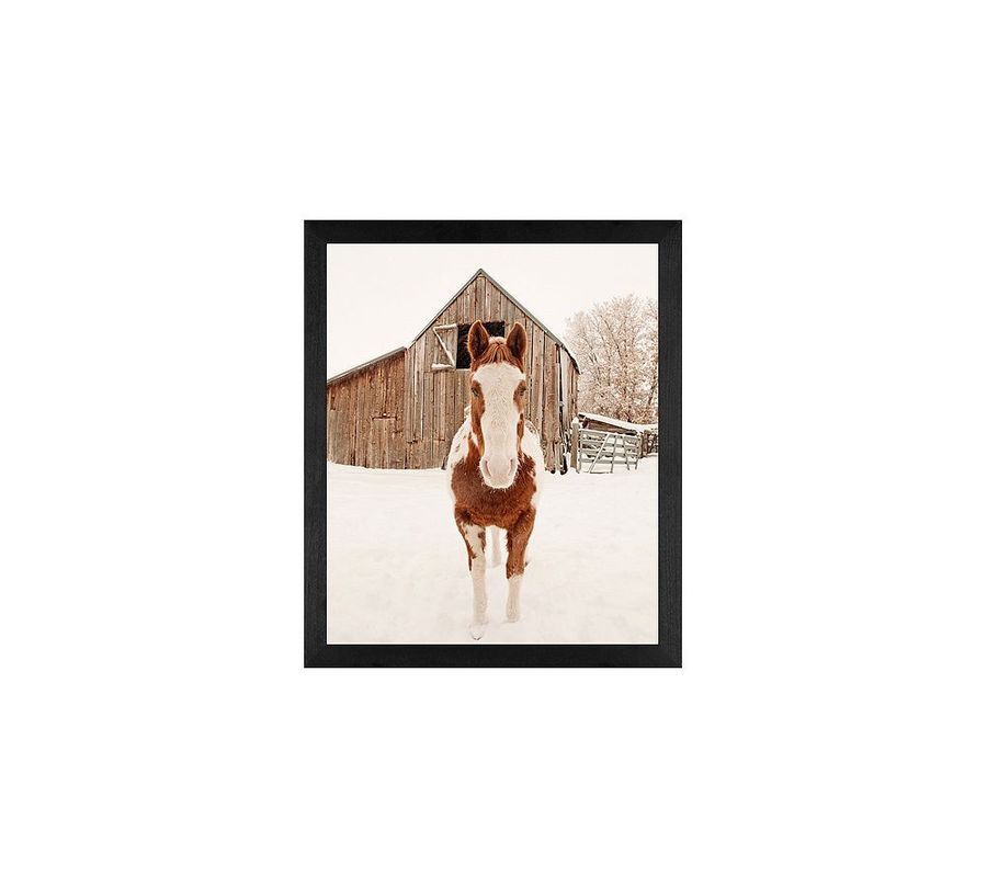 Barn Horse In Winter by Jennifer Meyers added by Spoak Member