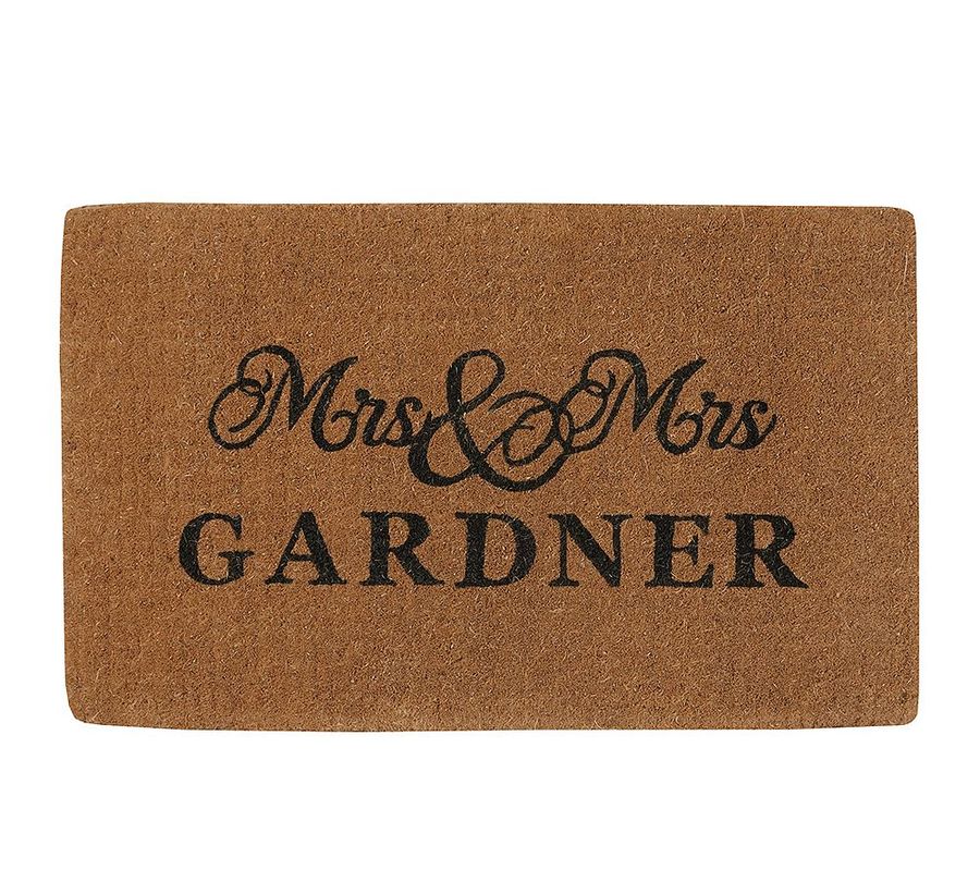 Personalized Mrs. and Mrs. Doormat added by Spoak Member
