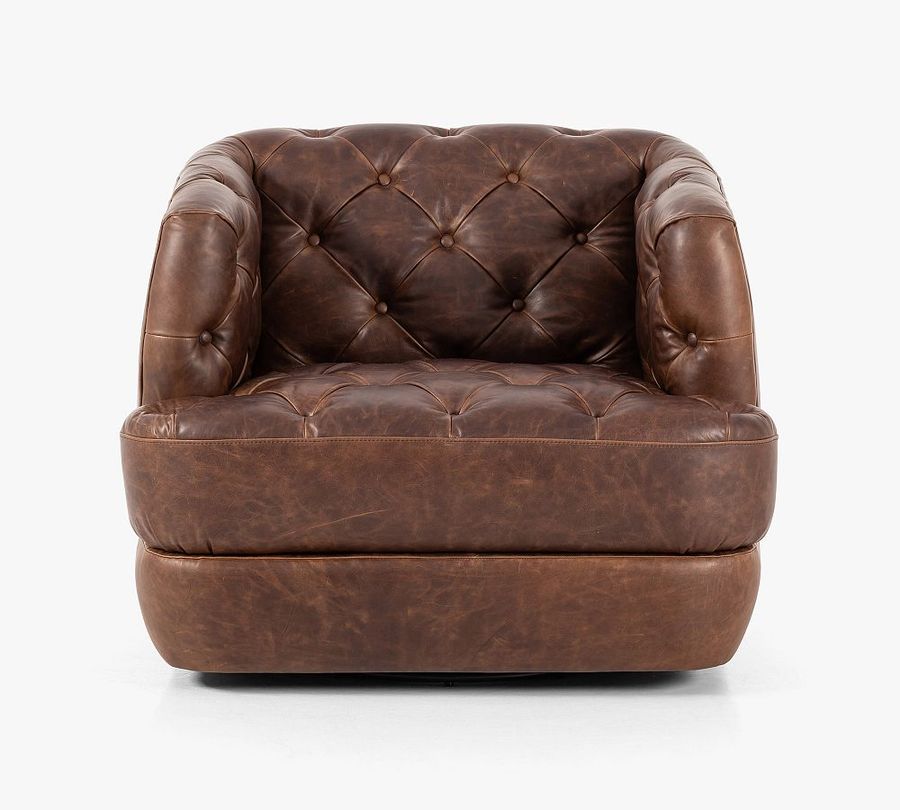 Hattie Leather Swivel Chair added by Spoak Member