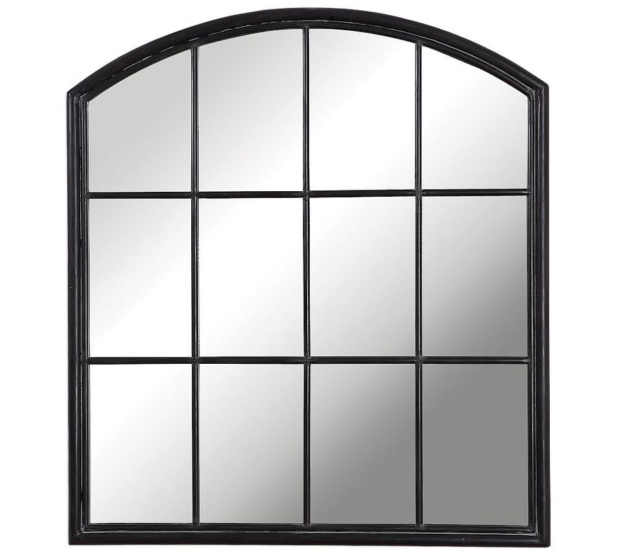 Madalynn Arch Windowpane Wall Mirror added by Spoak Member