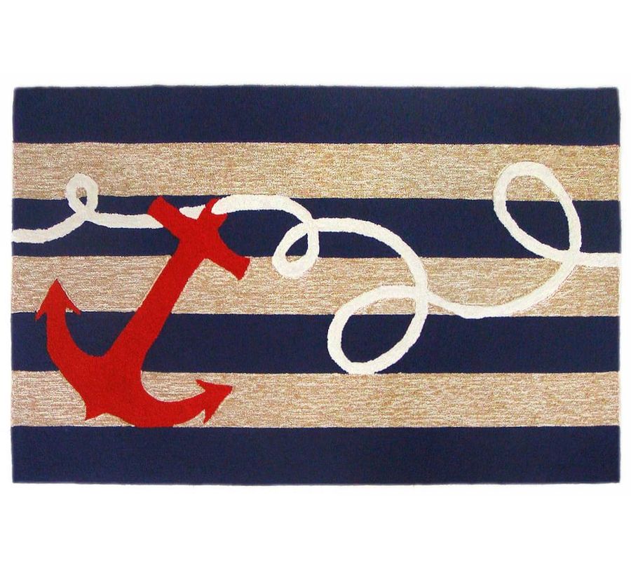 Anchor Hand-Tufted Performance Rug added by Spoak Member
