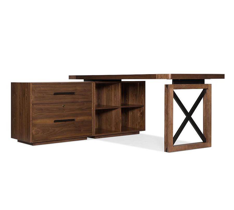Daniel L-Shape Desk with File Cabinet added by Spoak Member