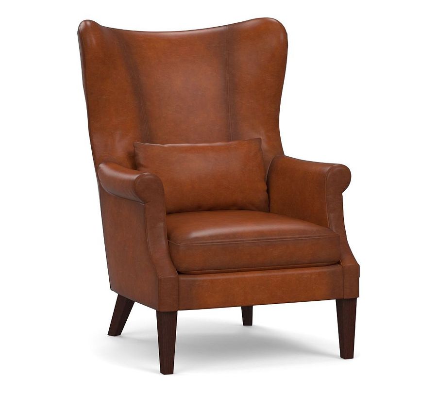 Champlain Roll Arm Leather Chair added by Spoak Member