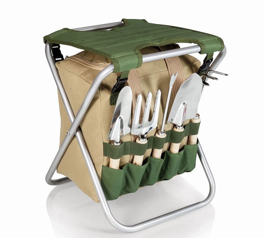 Foldable Gardening Seat with Tools &amp; Detachable Tote added by Spoak Member