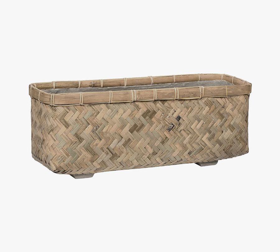 Handwoven Bohemian Long Box Indoor/Outdoor Planters added by Spoak Member