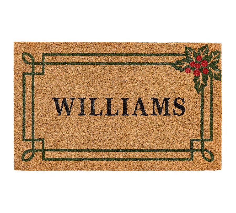 Personalized Holly Frame Doormat added by Spoak Member