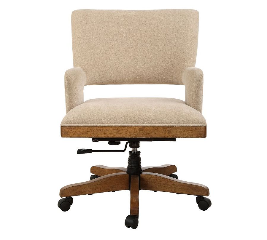 Barros Upholstered Swivel Desk Chair added by Spoak Member