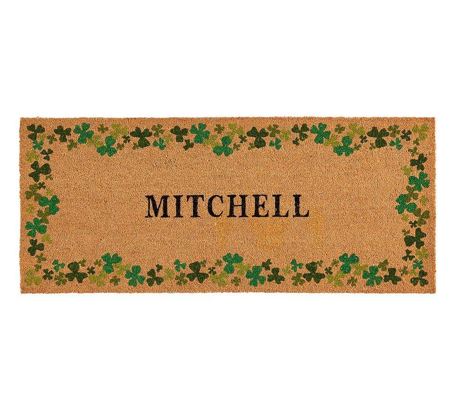 Personalized Four Leaf Clover Doormat added by Spoak Member