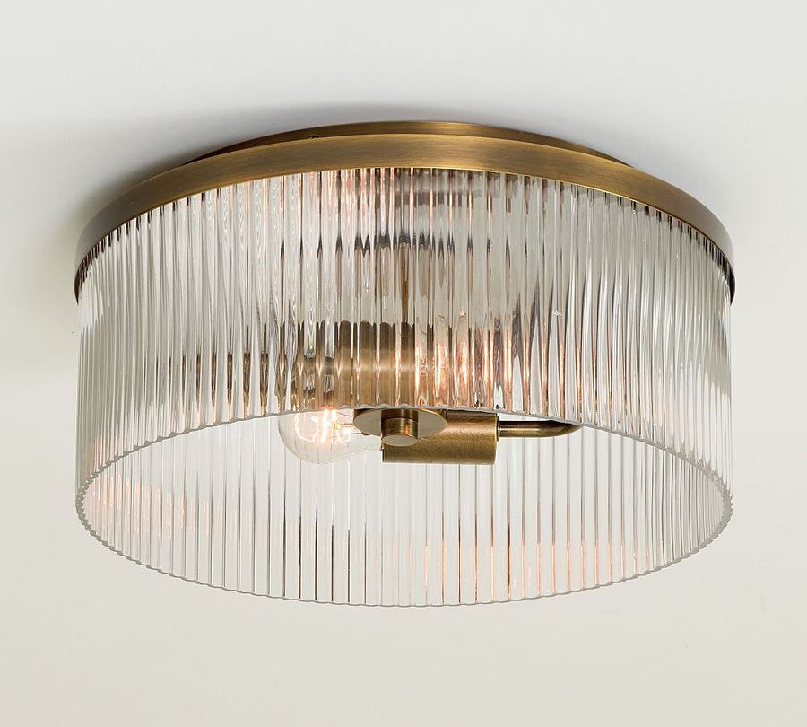 Cooper Ribbed Glass Flush Mount (14&quot;) added by Spoak Member