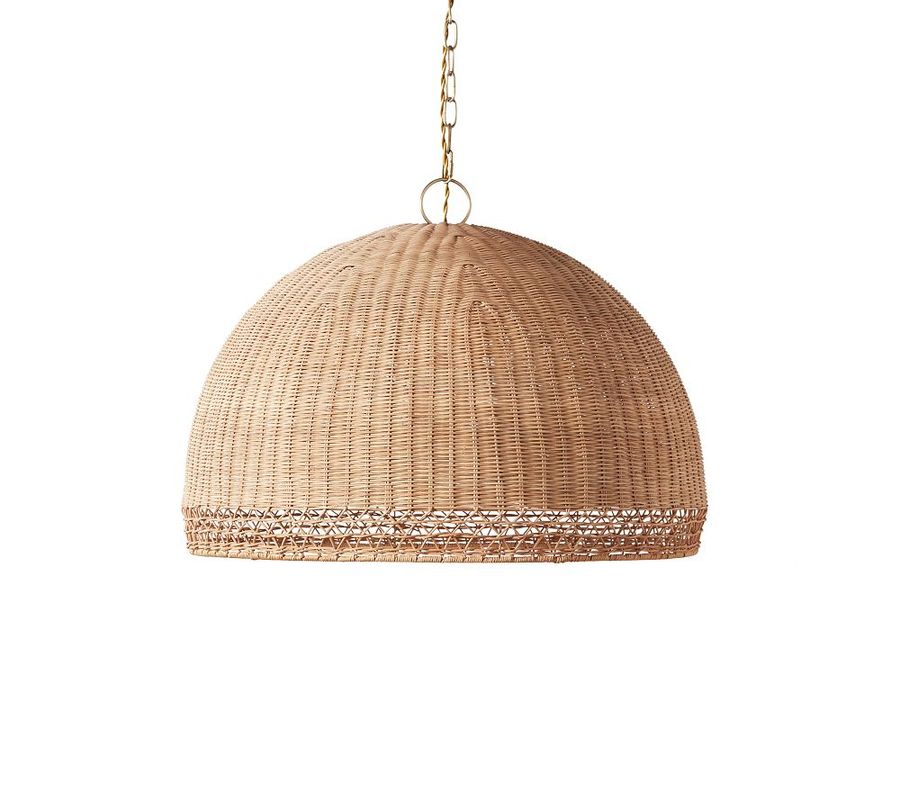 Augustus Round Rattan Pendant (23&quot;) added by Spoak Member