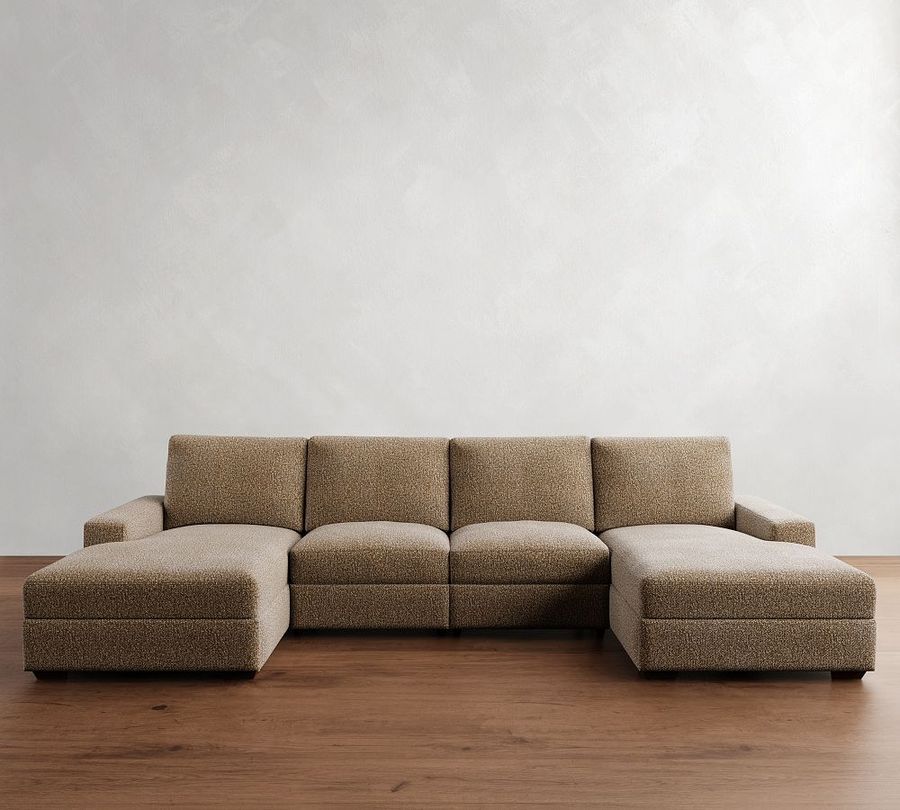 Big Sur Square Arm Power Reclining Double Chaise Sectional (146&quot;170&quot;) added by Spoak Member