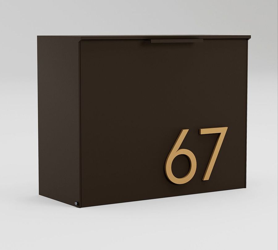 Post &amp; Porch Cubby Wall Mounted Mailbox added by Spoak Member