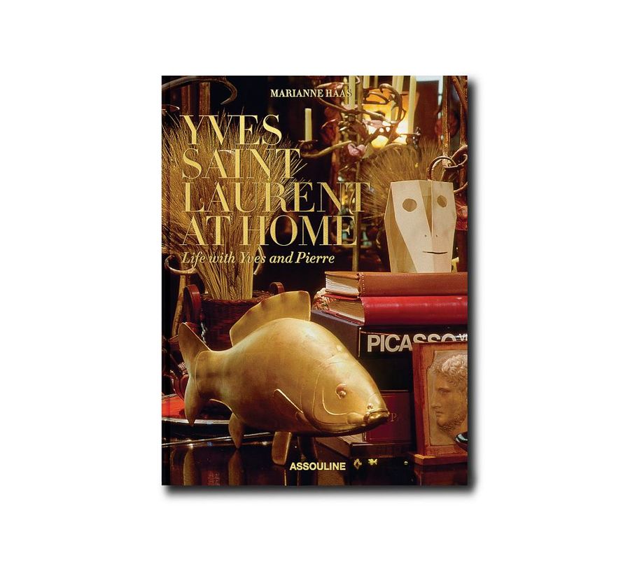 Yves Saint Laurent At Home by Marianne Haas added by Spoak Member