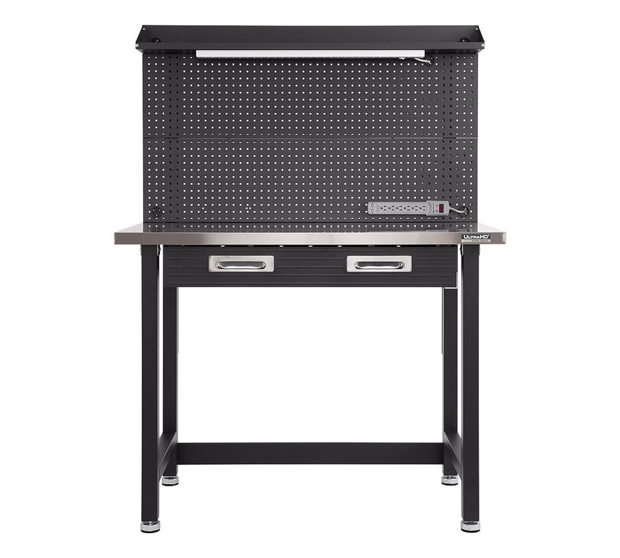 Lighted Workcenter with Stainless Steel Top added by Spoak Member