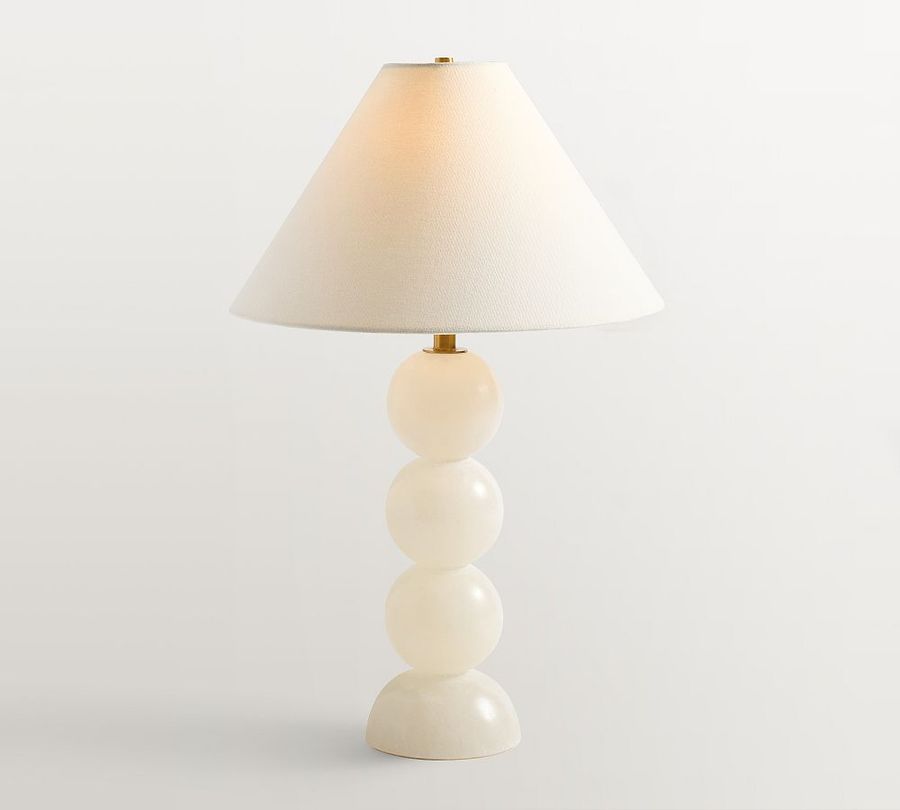 Ela Alabaster Stacked Table Lamp (22&quot;) added by Spoak Member