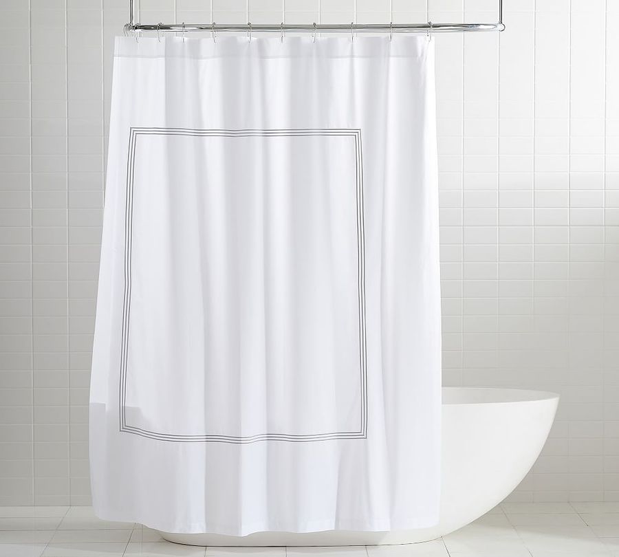 Grand Embroidered Organic Shower Curtain added by Spoak Member