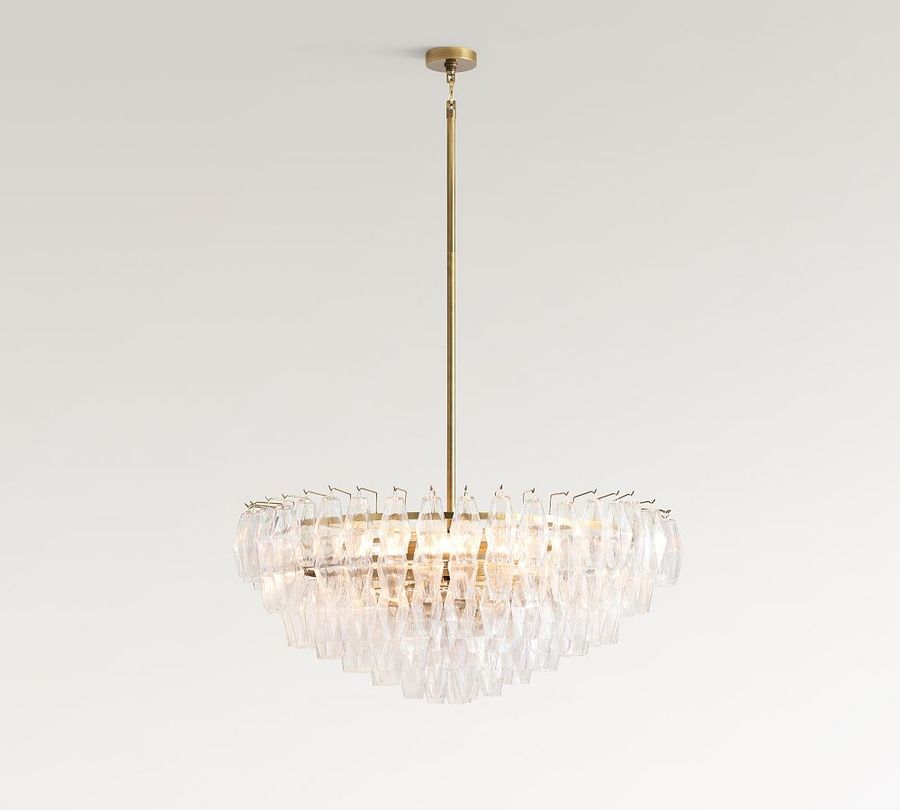 Florence Crystal Round Chandelier (29&quot;-38&quot;) added by Spoak Member