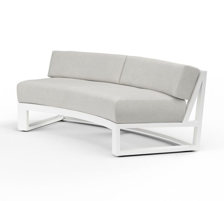 Canva Metal Curved Outdoor Sofa (69&quot;) added by Spoak Member